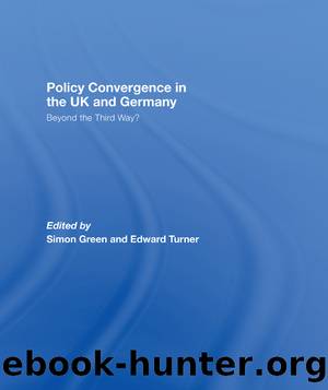 Policy Convergence in the UK and Germany: Beyond the Third Way? by Simon Green