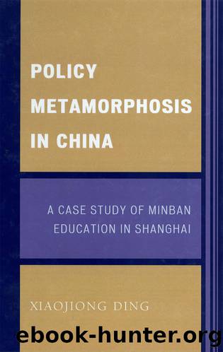 Policy Metamorphosis in China by Ding Xiaojiong;