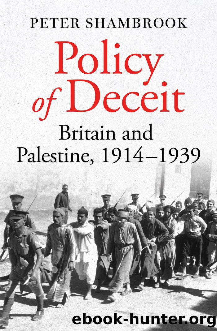 Policy of Deceit by Peter Shambrook