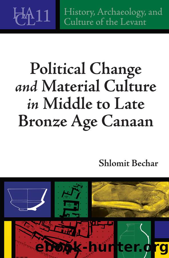 Political Change and Material Culture in Middle to Late Bronze Age Canaan by Shlomit Bechar;
