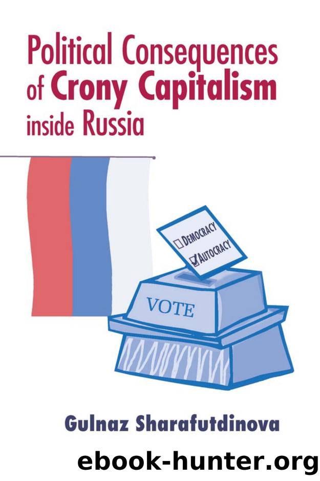Political Consequences of Crony Capitalism Inside Russia by Gulnaz Sharafutdinova