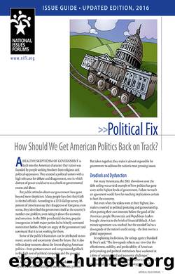 Political Fix: How Should We Get American Politics Back on Track? by Scott London