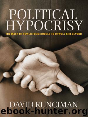 Political Hypocrisy by Runciman David;
