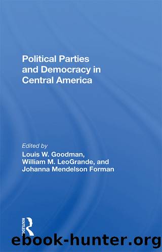 Political Parties and Democracy in Central America by unknow