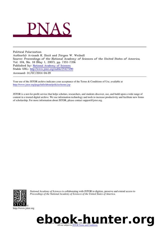 Political Polarization by Political Polarization