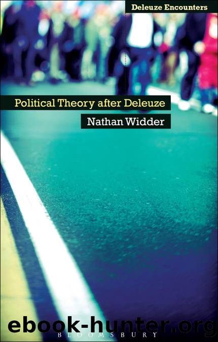 Political Theory after Deleuze by Widder Nathan;