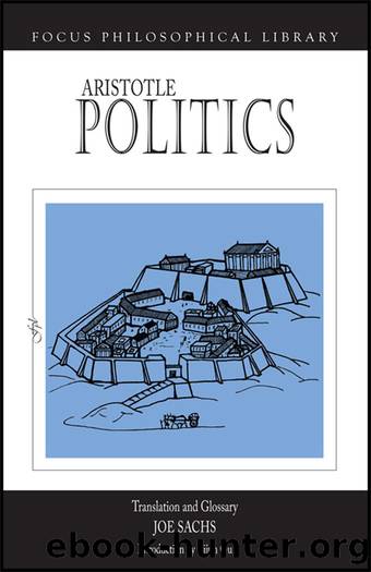 Politics (Focus Philosophical Library) by Aristotle
