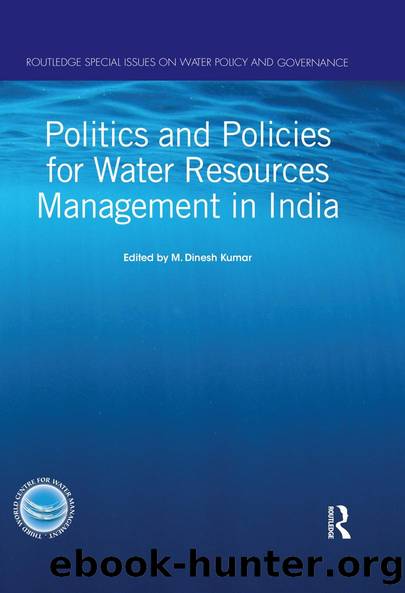 Politics and Policies for Water Resources Management in India by M. Dinesh Kumar