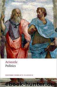 Politics by Aristotle & R. F. Stalley & Ernest Barker