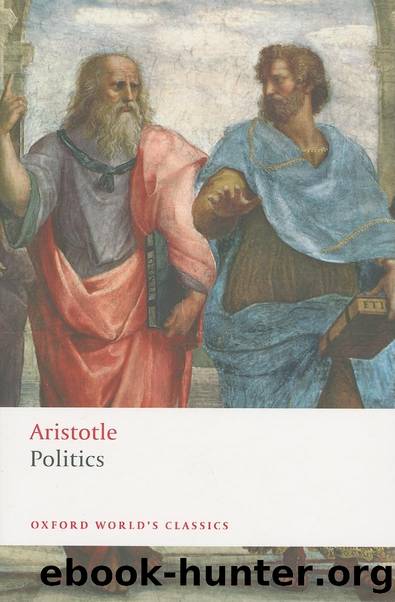 Politics by Aristotle; Barker Ernest; Stalley R. F