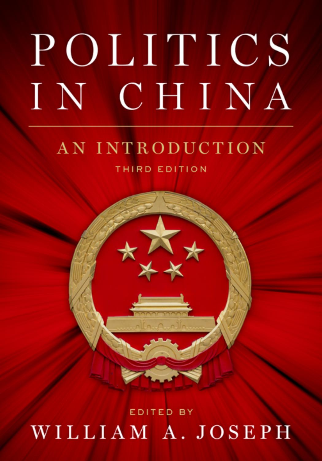 Politics in China: An Introduction by Joseph William A