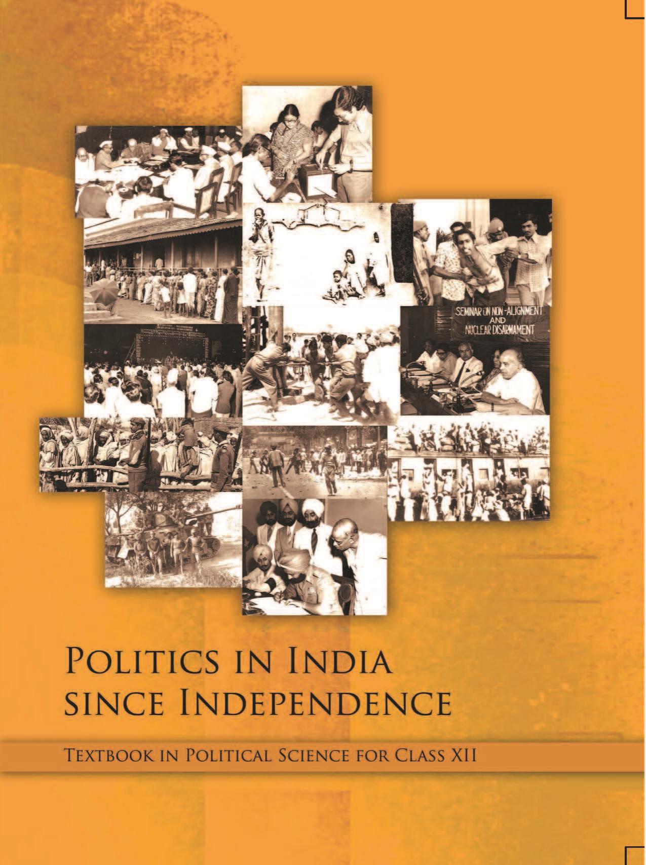 Politics in India Since Independence by Various