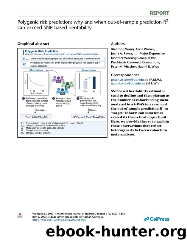 Polygenic risk prediction: why and when out-of-sample prediction R2 can exceed SNP-based heritability by unknow