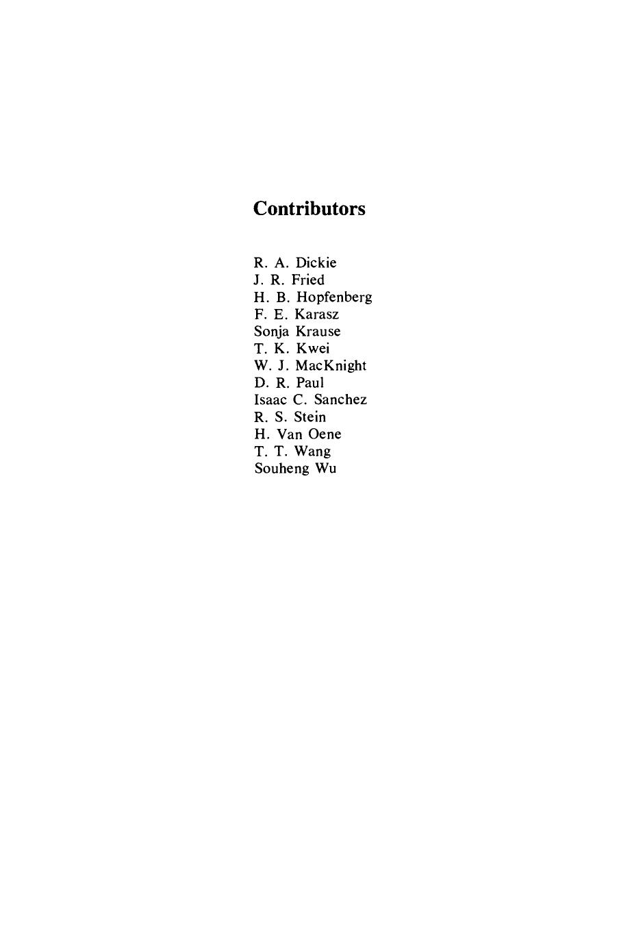 Polymer Blends by Donald R Paul (Auth.)