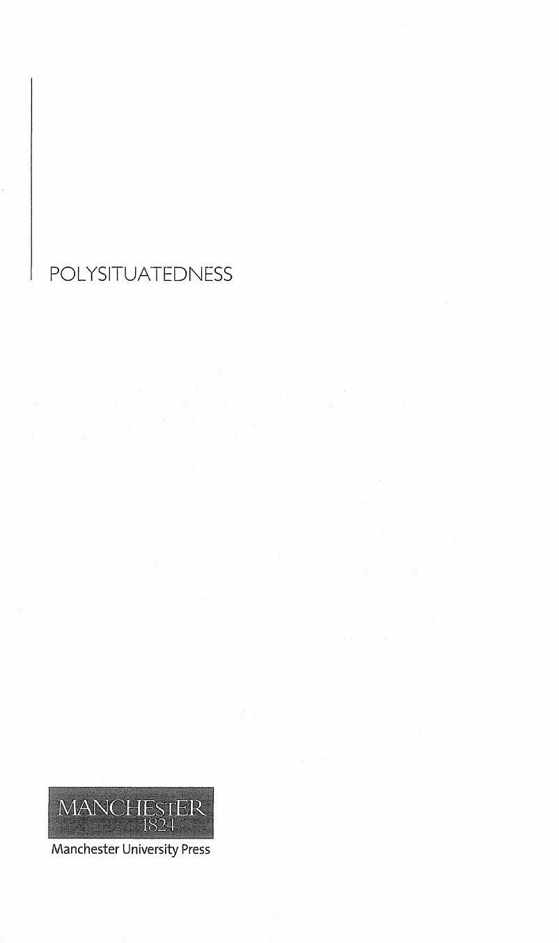Polysituatedness: A Poetics of Displacement by John Kinsella
