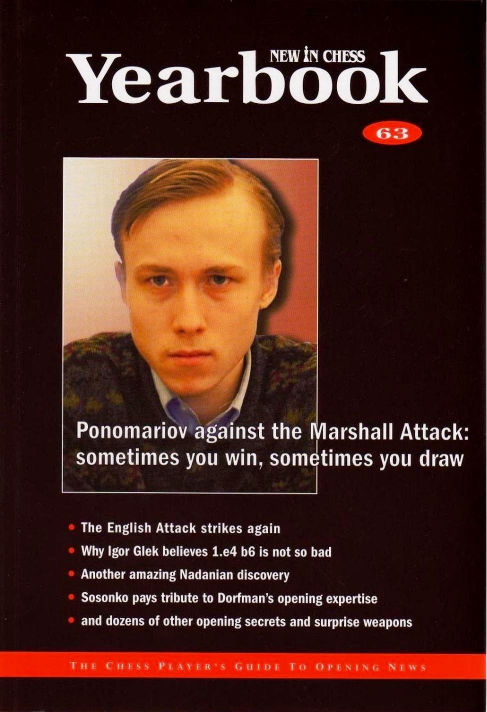 Ponomariov Against the Marshall Attack Sometimes You Win, Sometimes You Draw New in Chess Yearbook by Unknown