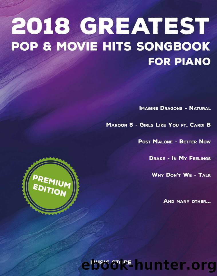 Pop Hits for Piano Volume 9Â â EBOOK by Store Music