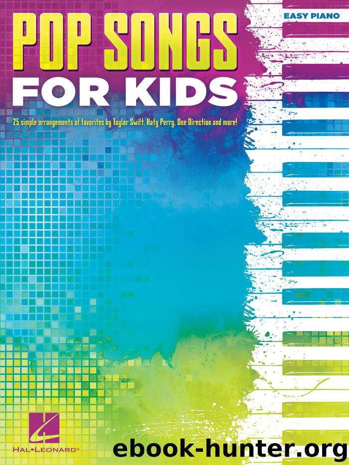 Pop Songs for Kids by Hal Leonard Corp