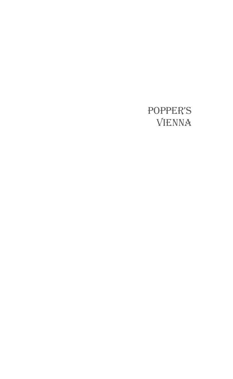 Popper's Vienna by Dario Antiseri