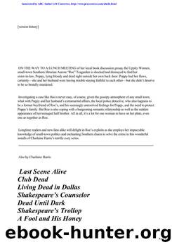 Poppy Done to Death - [Aurora Teagarden 08] by Charlaine Harris