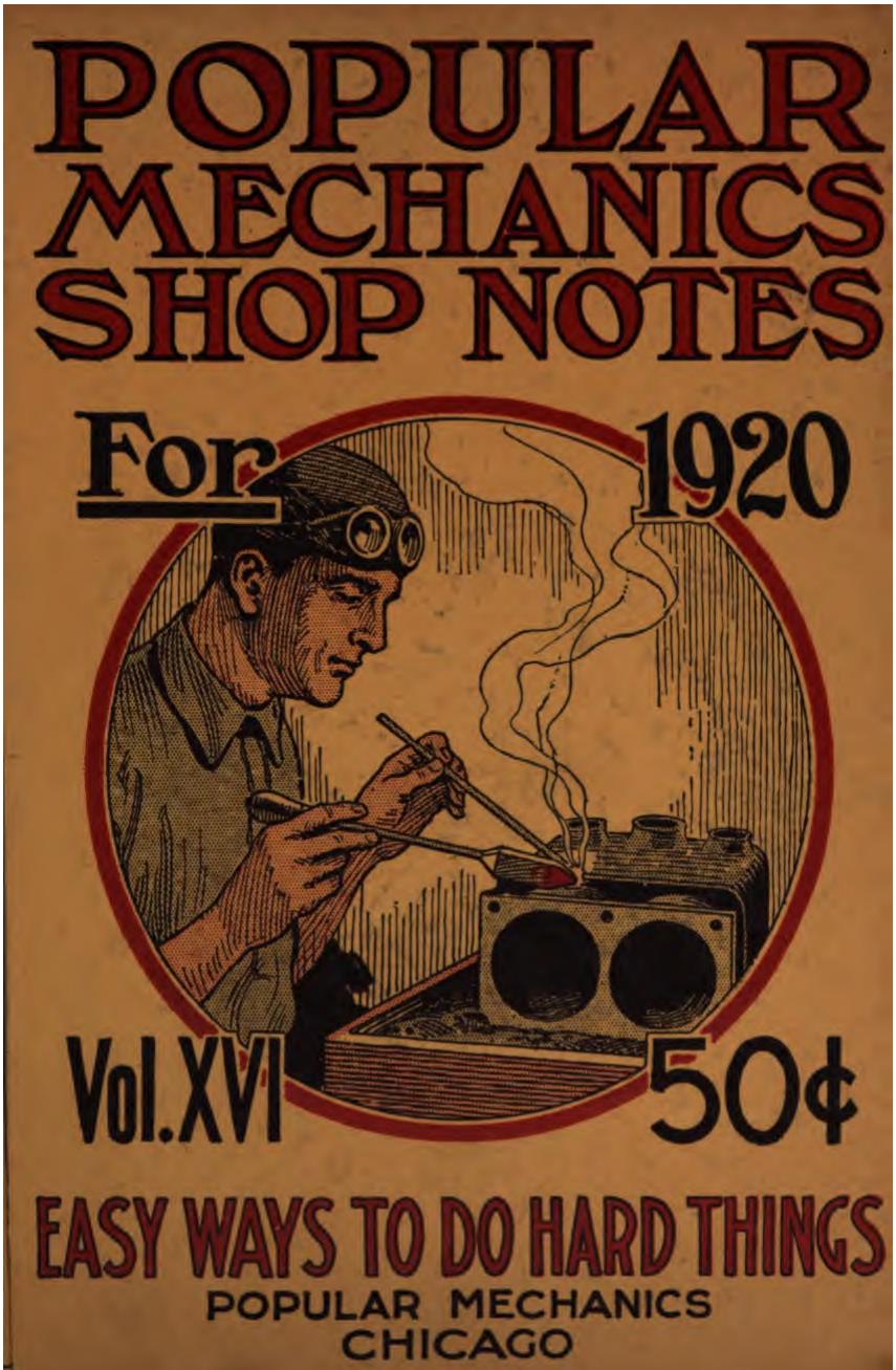Popular Mechanics Shop Notes by Unknown