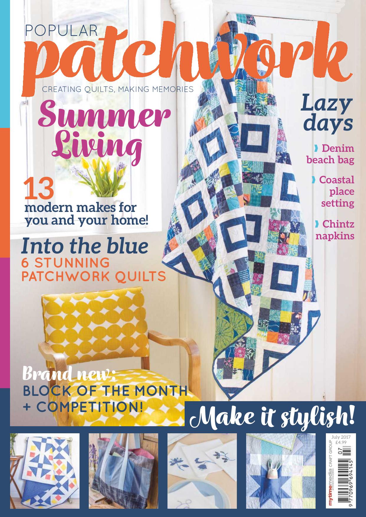 Popular Patchwork Magazine - July 2017 by Unknow