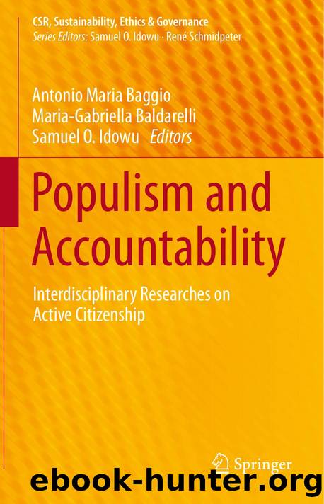 Populism and Accountability by Populism & Accountability. Interdisciplinary Researches on Active Citizenship (2023)