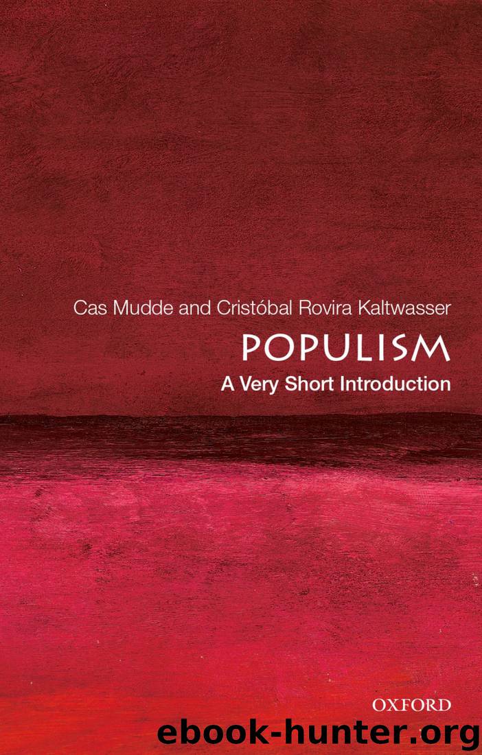 Populism by Cas Mudde & Cristóbal Rovira Kaltwasser