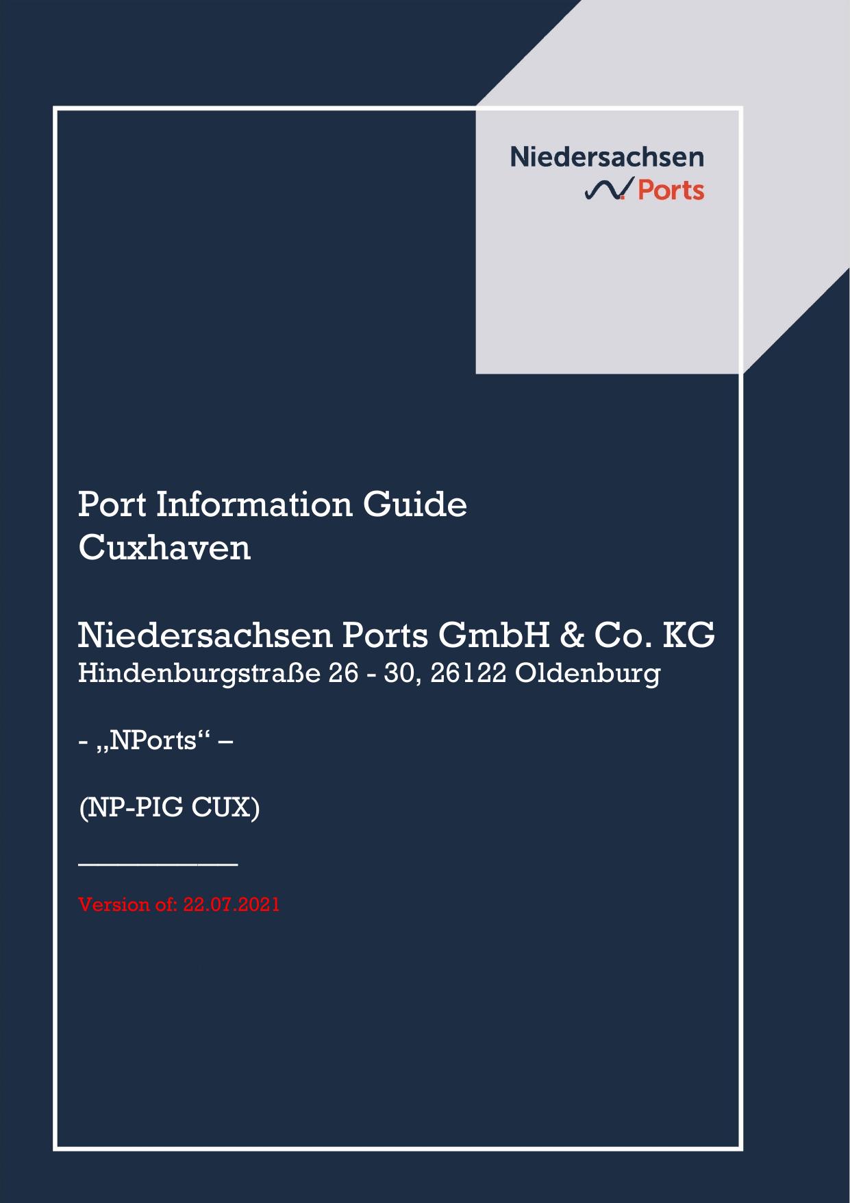 Port Information Guide Cuxhaven by Niedersachsen Ports