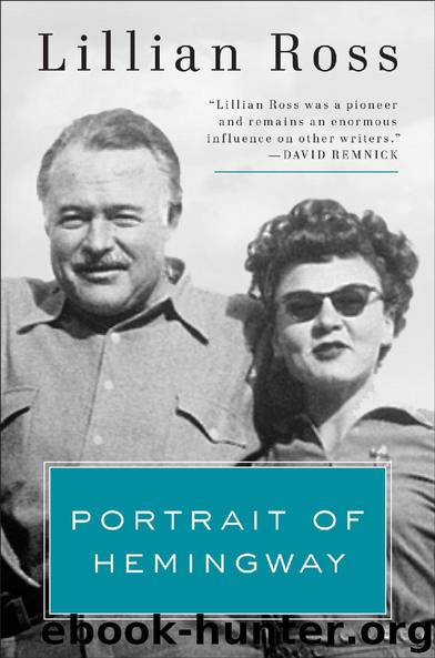 Portrait of Hemingway by Lillian Ross