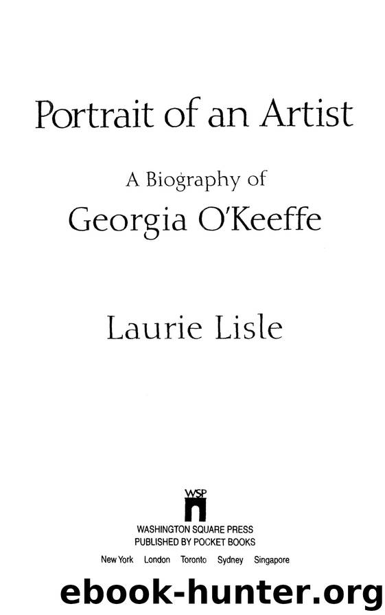 Portrait of an Artist by Laurie Lisle