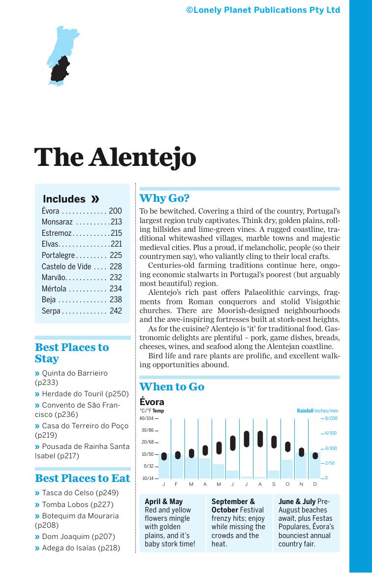 Portugal - The Alentejo (Chapter) by Lonely Planet