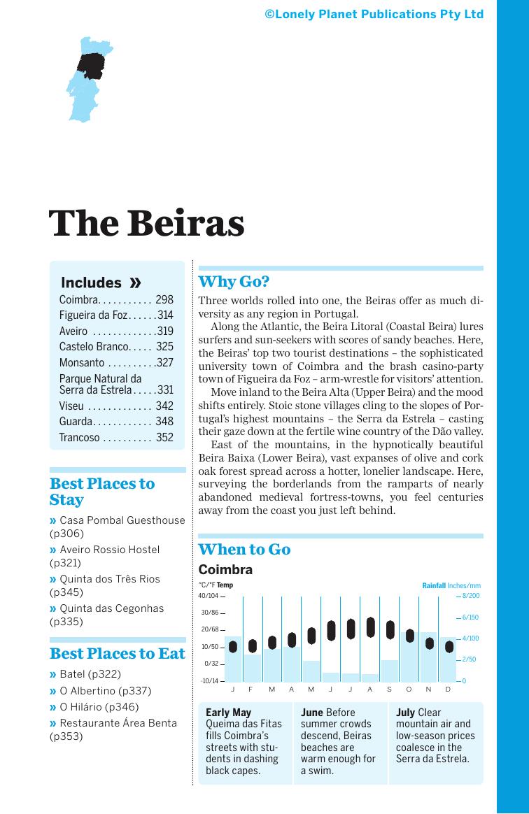 Portugal - The Beiras (Chapter) by Lonely Planet