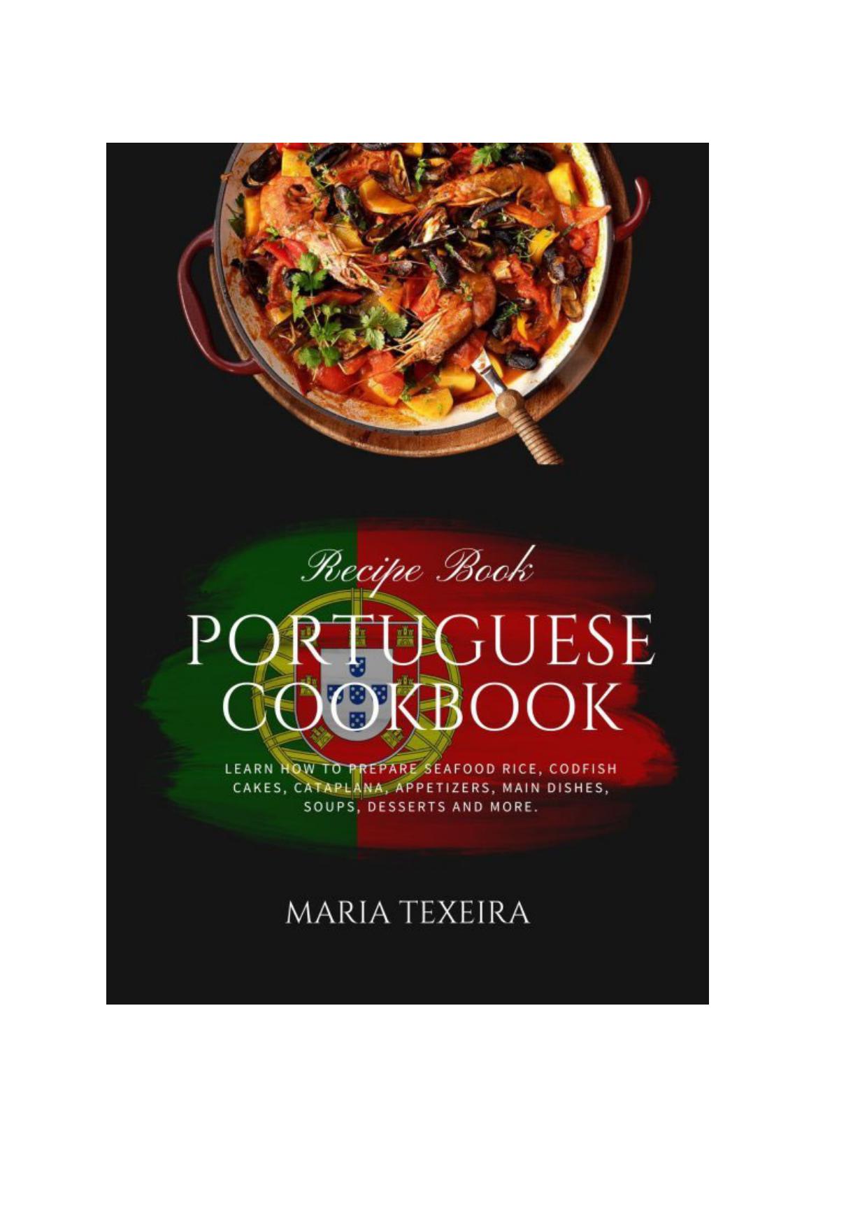 Portuguese Cookbook by Maria Texeira