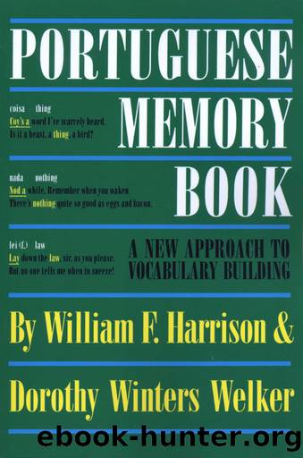 Portuguese Memory Book by William F. Harrison