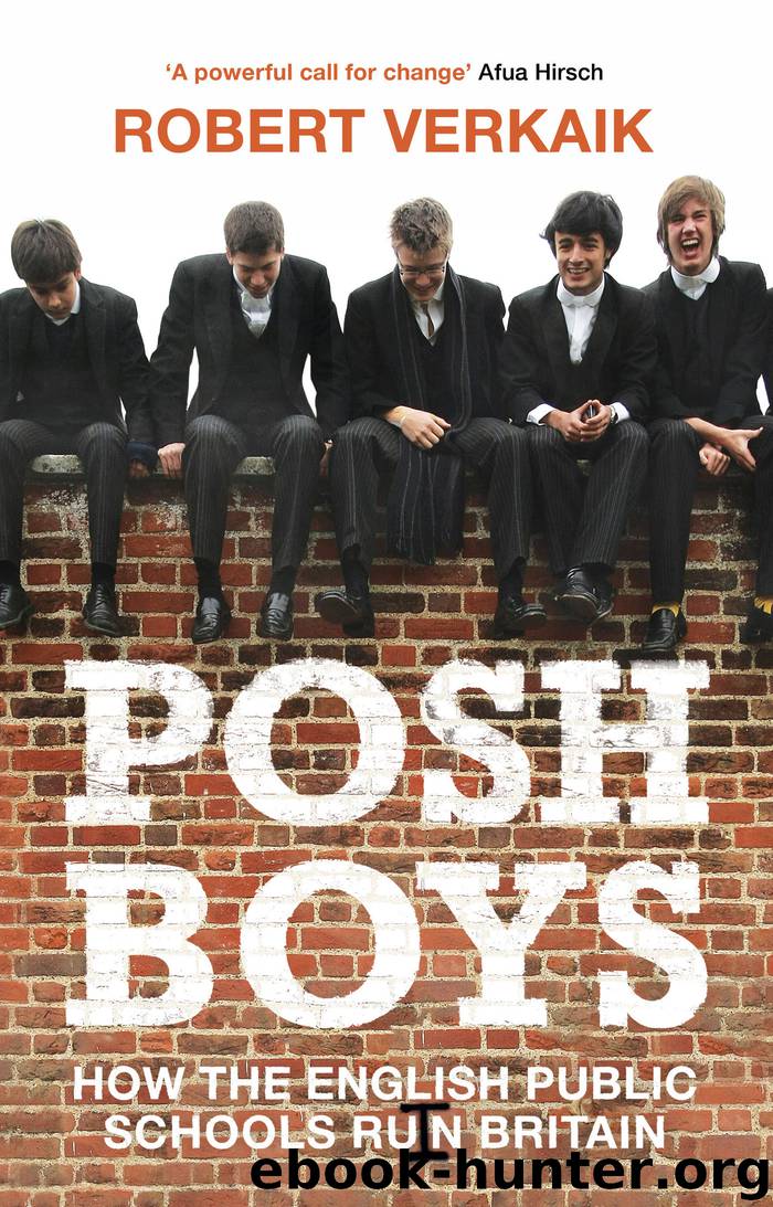 Posh Boys by Robert Verkaik