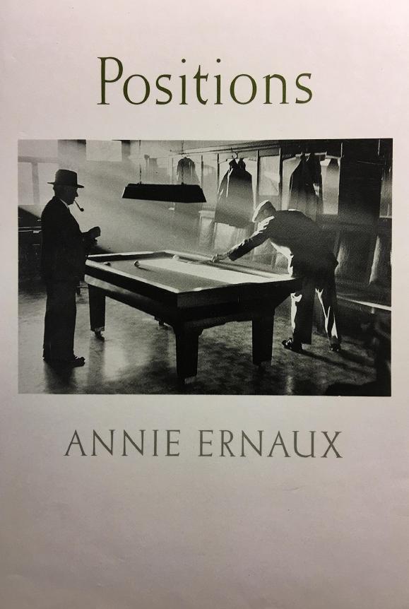 Positions by Annie Ernaux