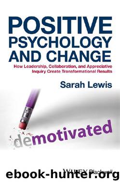 Positive Psychology and Change by Sarah Lewis