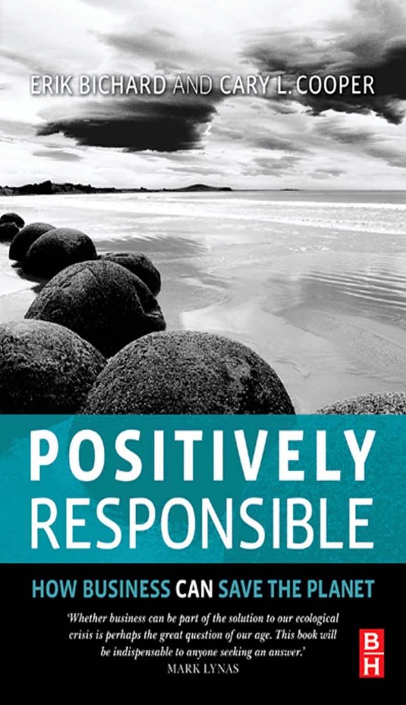 Positively Responsible: How Business Can Save the Planet by Erik Bichard Cary L. Cooper