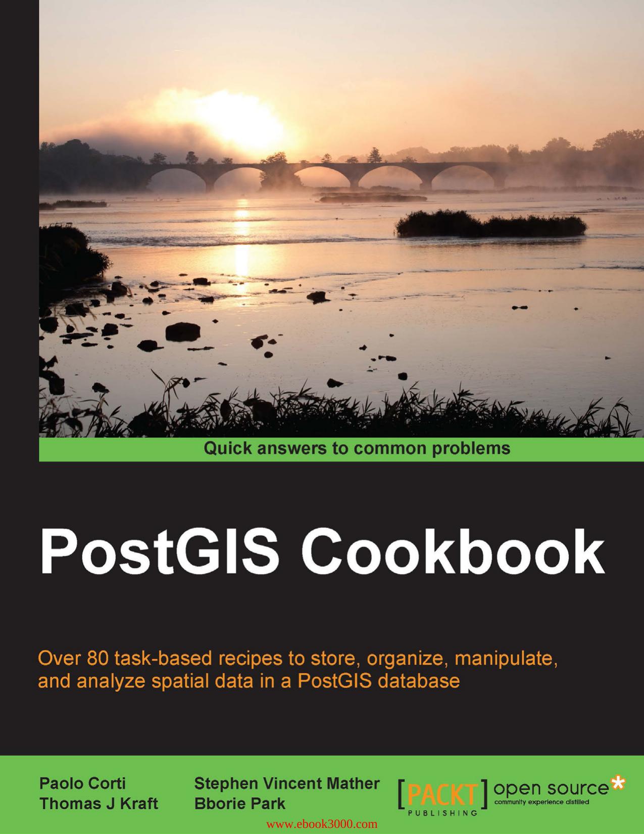 PostGIS Cookbook by Unknow