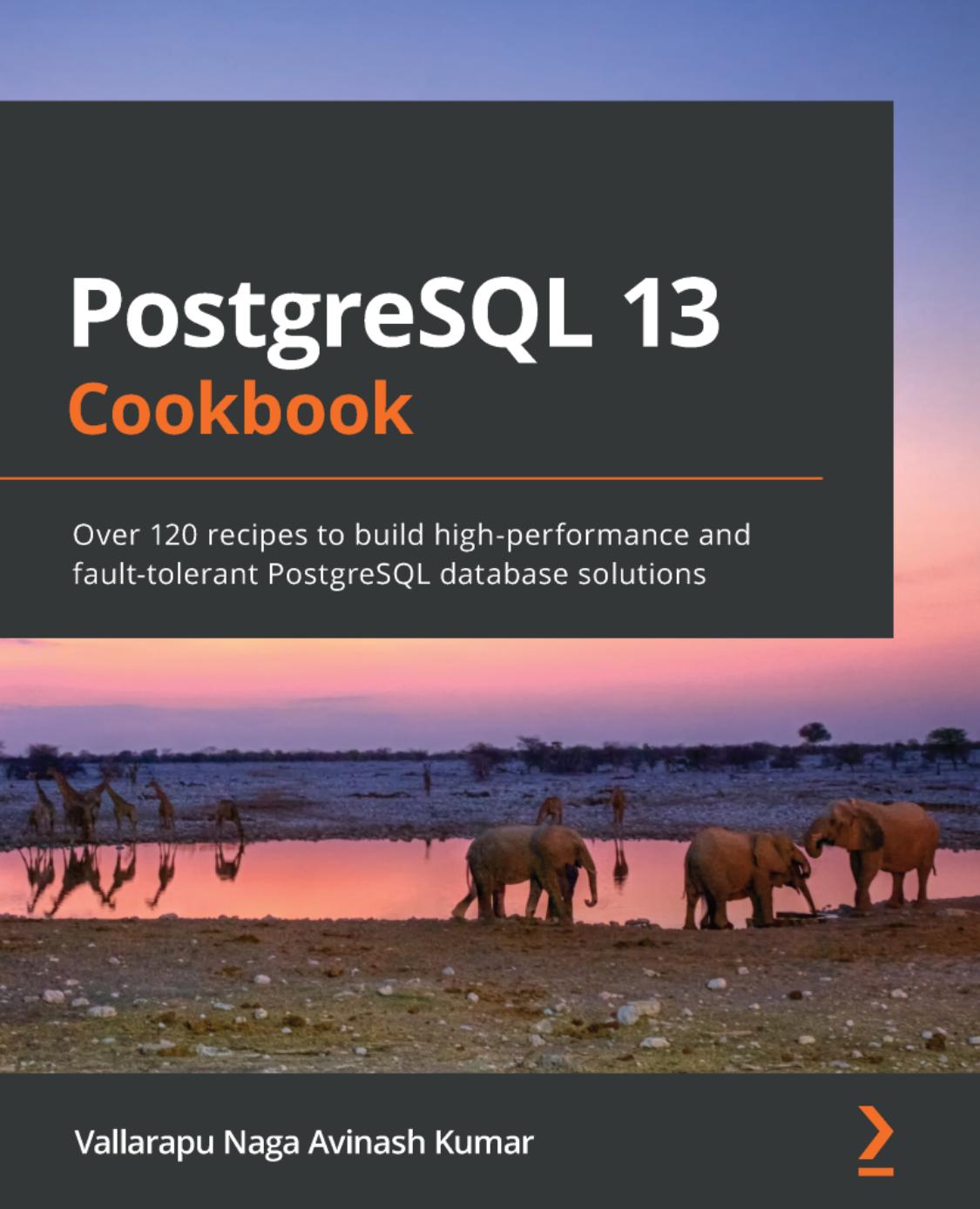 PostgreSQL 13 Cookbook: Over 120 recipes to build high-performance and fault-tolerant PostgreSQL database solutions by Vallarapu Naga Avinash Kumar
