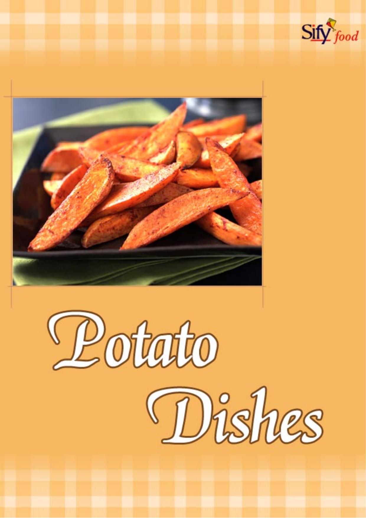 Potato Dishes (Cookbook) by The Sify Food Contributors