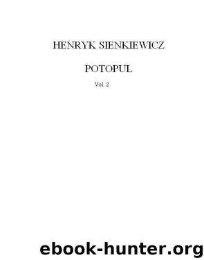 Potopul - vol.2 by Henryk Sienkiewicz