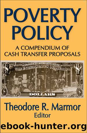 Poverty Policy by Theodore R. Marmor