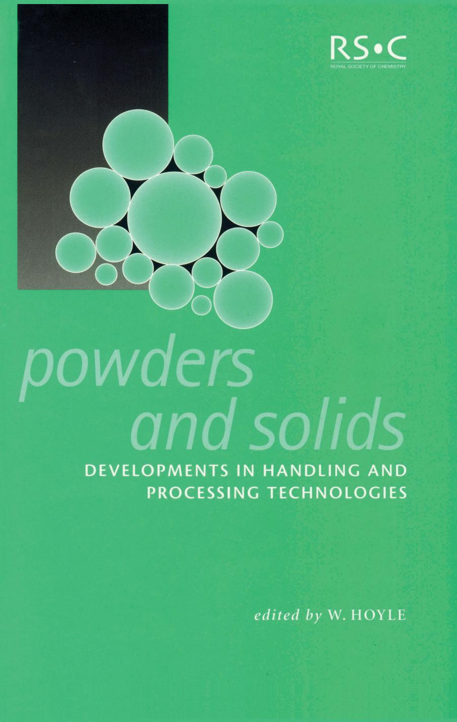 Powders and Solids by Developments in Handling & Processing Technologies (2001)