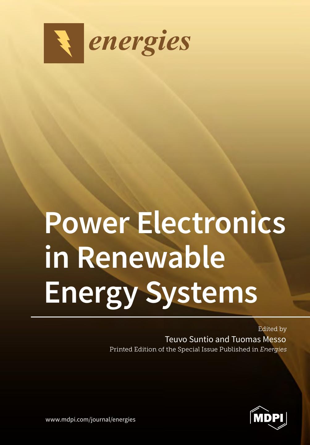 Power Electronics in Renewable Energy Systems by Teuvo Suntio (editor)