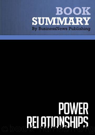 Power Relationships by BusinessNews Publishing