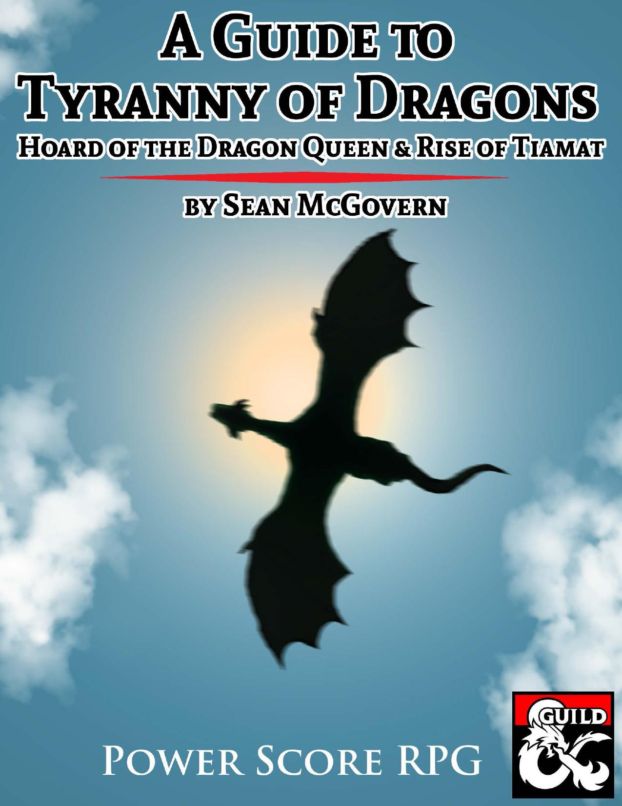 Power Score RPG by A Guide to Tyranny of Dragons