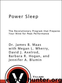Power Sleep by David J. Axelrod