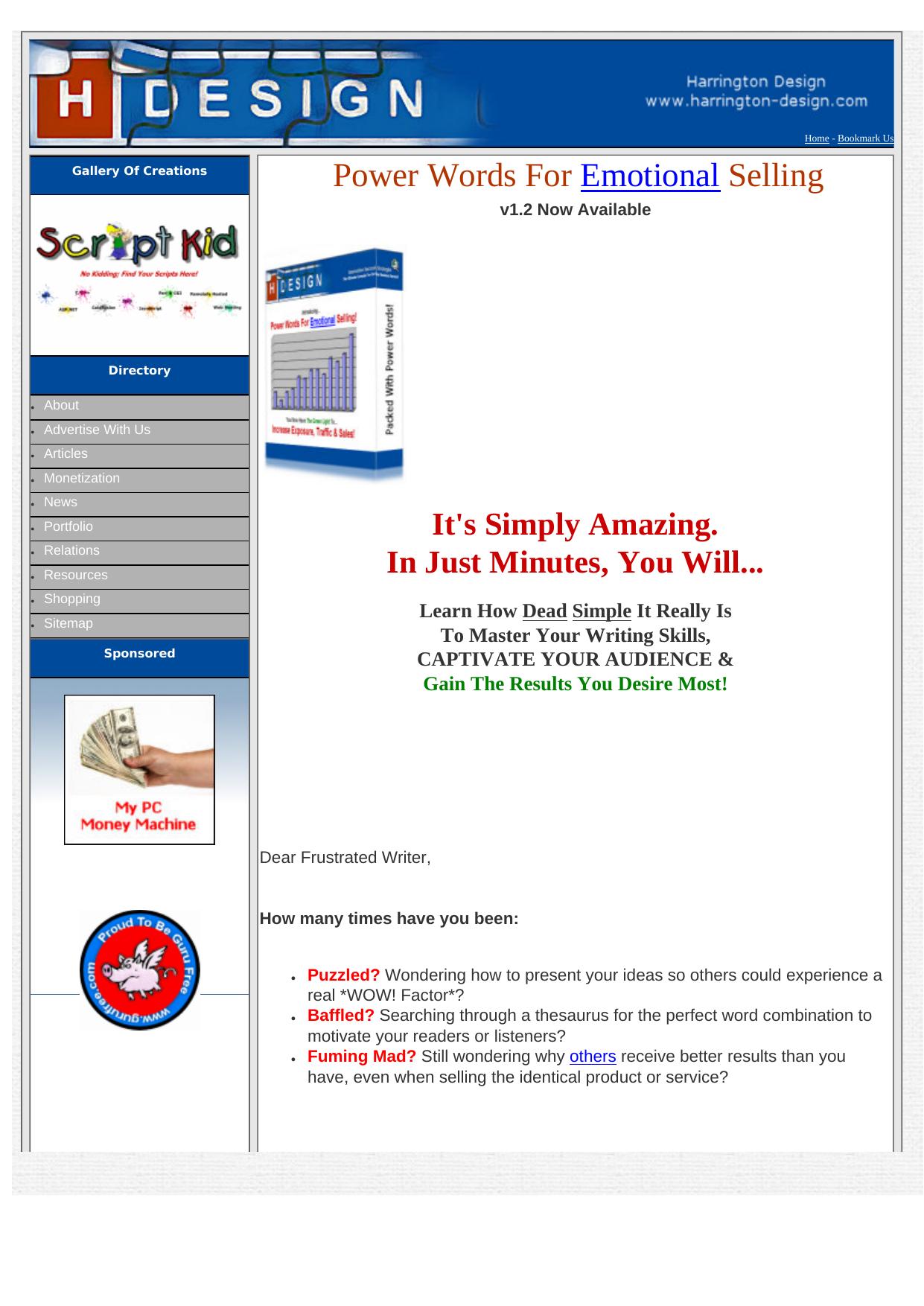 Power Words For Emotional Selling! by Best of Kuszter's Collection